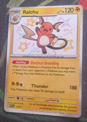 Raichu - 132/091 graded 9