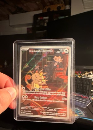 Team Rocket's Meowth, graded 9.0