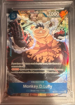 Monkey.D.Luffy (058), graded 9.0
