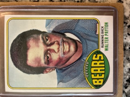 Walter Payton, graded 7.5