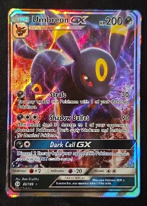Umbreon GX, graded 9.0
