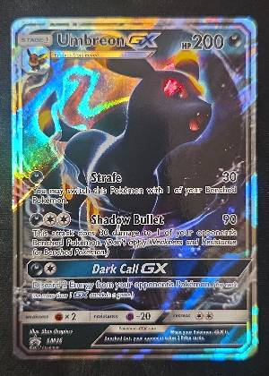 Umbreon GX - SM36, graded 9.0