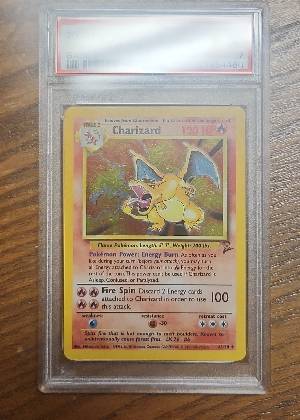 Charizard, graded 7.5