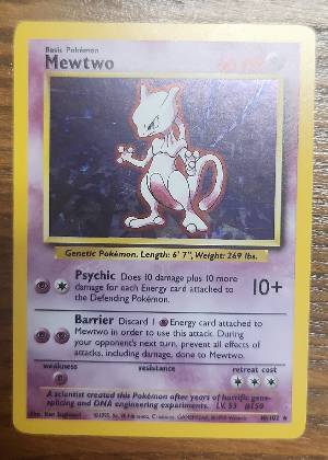 Mewtwo, graded 7.0