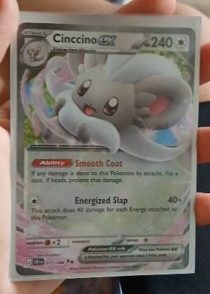 Cinccino ex - 073/086 graded 9