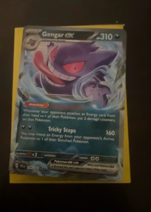 Gengar ex graded 6 & below