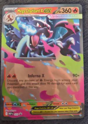 Mega Charizard X ex - 029, graded 7.5