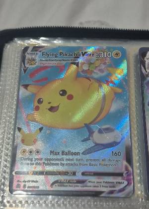 Flying Pikachu VMAX, graded 5.5
