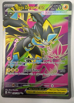 Mega Zeraora ex, graded 9.5