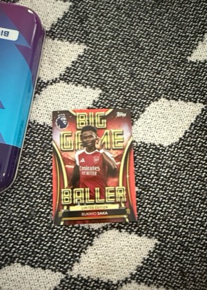 Bukayo Saka, graded 7.5