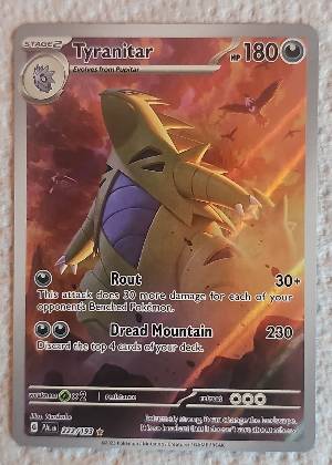 Tyranitar, graded 9.5