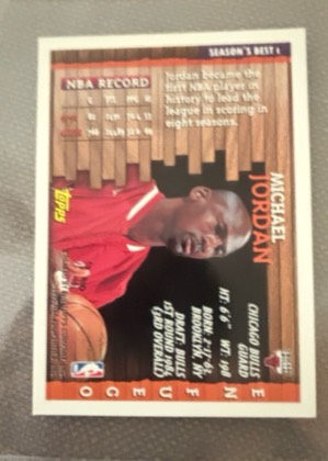 Michael Jordan, graded 7.5