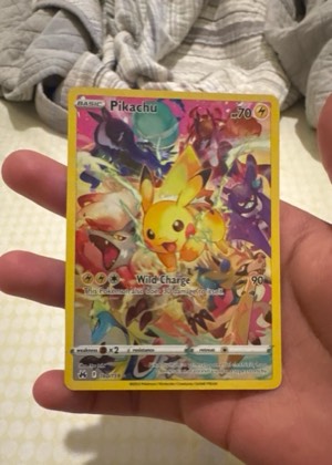 Pikachu (Secret), graded 9.5