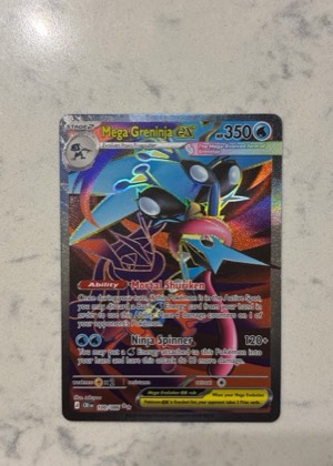 Mega Greninja ex, graded 9.0