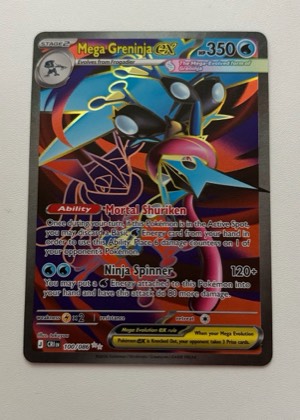 Mega Greninja ex, graded 9.0
