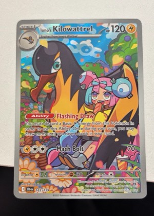 Iono's Kilowattrel, graded 9.0