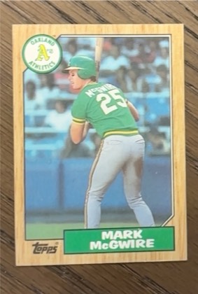 Mark McGwire, graded 8.0