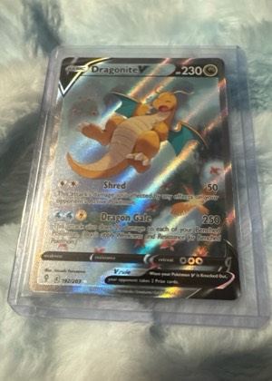 Dragonite V (Alternate Full Art), graded 9.0