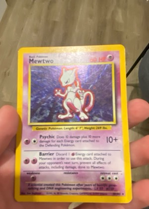 Mewtwo graded 6 & below