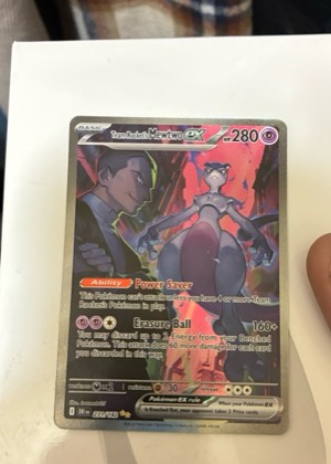 Team Rocket's Mewtwo ex - 231/182 graded 9