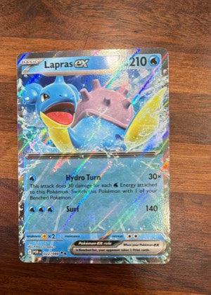 Lapras ex, graded 9.0