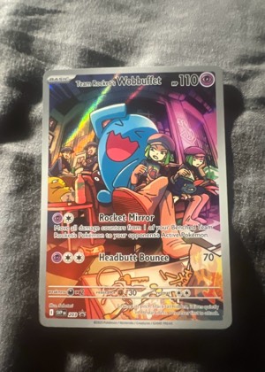 Team Rocket's Wobbuffet, graded 9.5