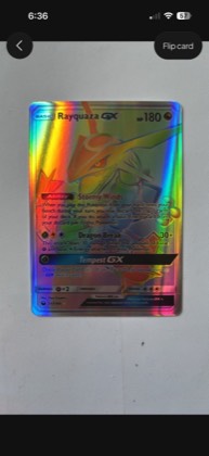 Rayquaza GX (Secret), graded 9.0