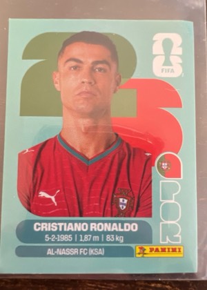 Cristiano Ronaldo, graded 4.5
