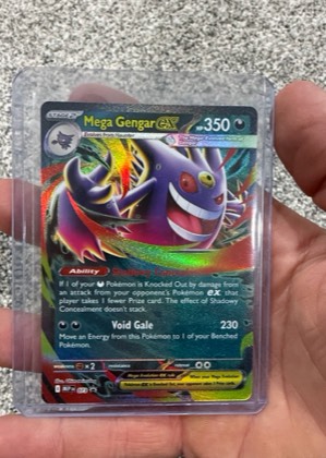 Mega Gengar ex - 073, graded 9.0