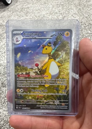Ampharos, graded 9.0