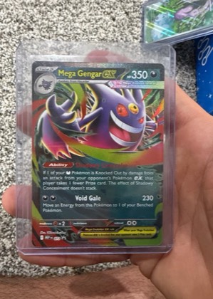 Mega Gengar ex - 073, graded 9.0
