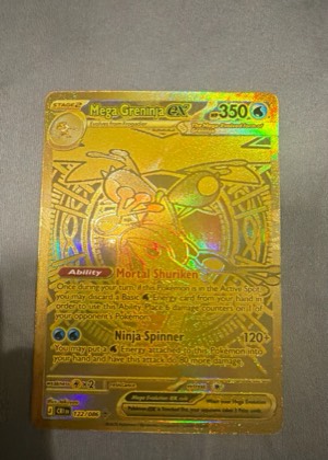 Mega Greninja ex graded 9