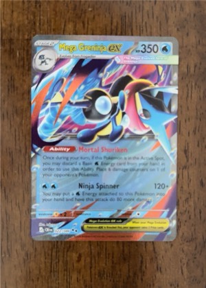 Mega Greninja ex, graded 8.5