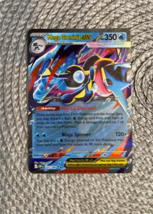 Mega Greninja ex, graded 9.0