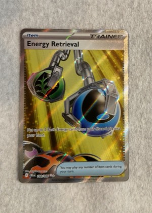 Energy Retrieval, graded 9.5