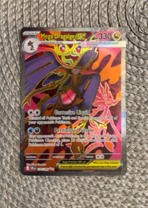 Mega Dragalge ex - 104/086 graded 8.5
