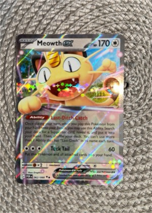 Meowth ex, graded 9.0