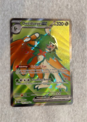 Decidueye ex, graded 9.0