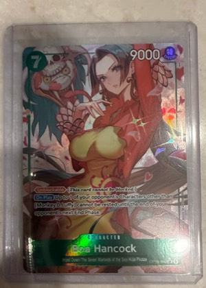 Boa Hancock (Alternate Art), graded 8.5