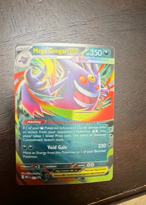 Mega Gengar ex, graded 9.0