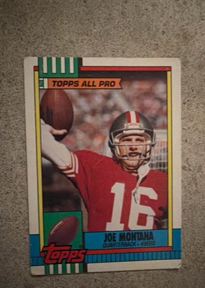 Joe Montana, graded 8.5