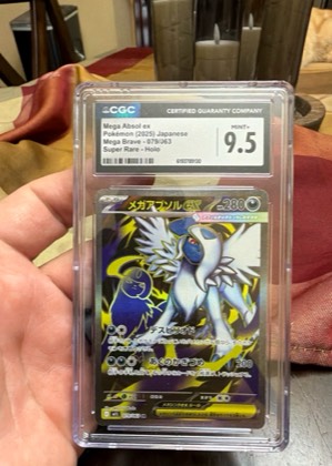 Mega Absol ex, graded 9.5