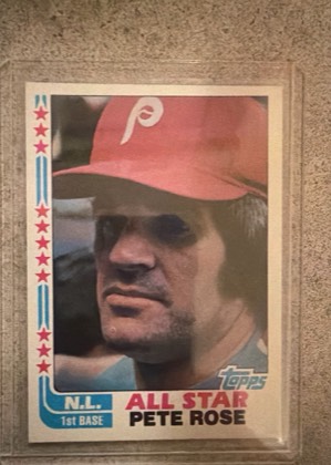 Pete Rose, graded 7.0
