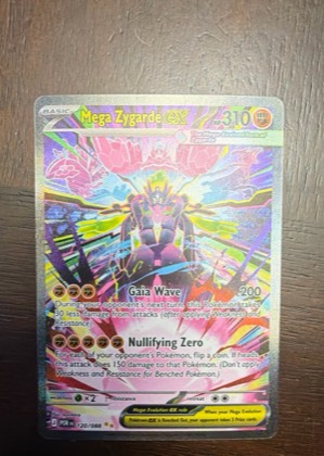 Mega Zygarde ex, graded 9.0