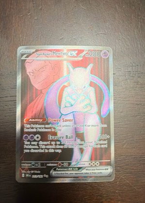 Team Rocket's Mewtwo ex graded 9