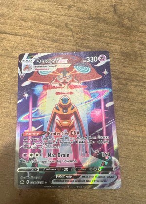 Deoxys VMAX, graded 9.0