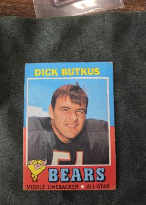 Dick Butkus, graded 5.0