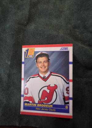 Martin Brodeur, graded 8.0