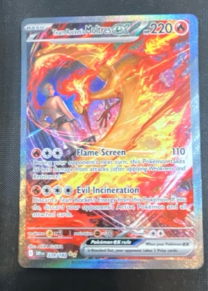 Team Rocket's Moltres ex - 229/182 graded 6 & below