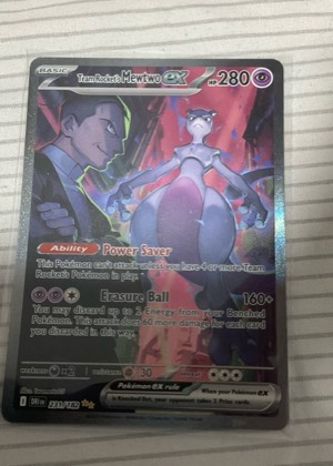 Team Rocket's Mewtwo ex, graded 9.0